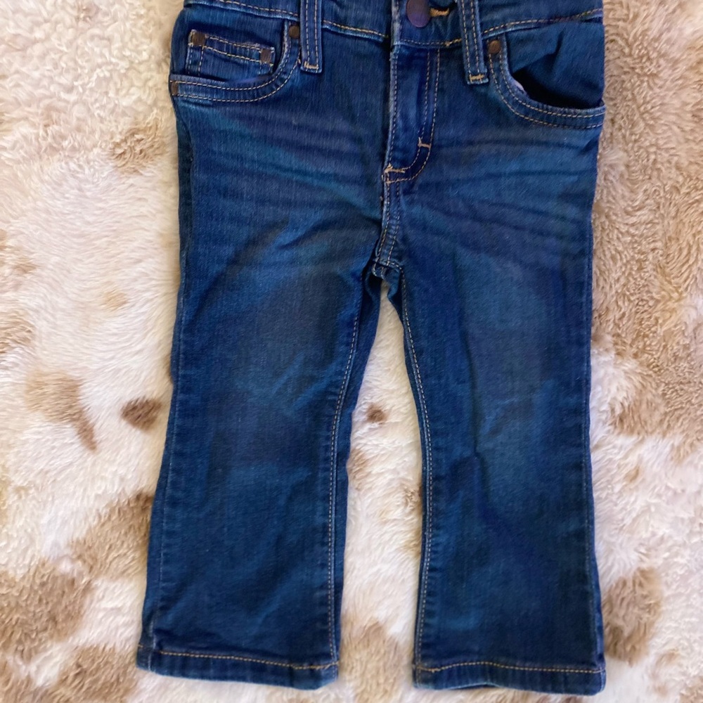 Bootcut Wrangler Blue Classic Denim Jeans